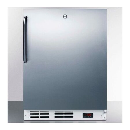 Summit Appliance Div. Accucold Built-In ADA Compliant Medical All-Freezer, 3.5 Cu.Ft., Stainless Steel VT65MLBISSTBADA